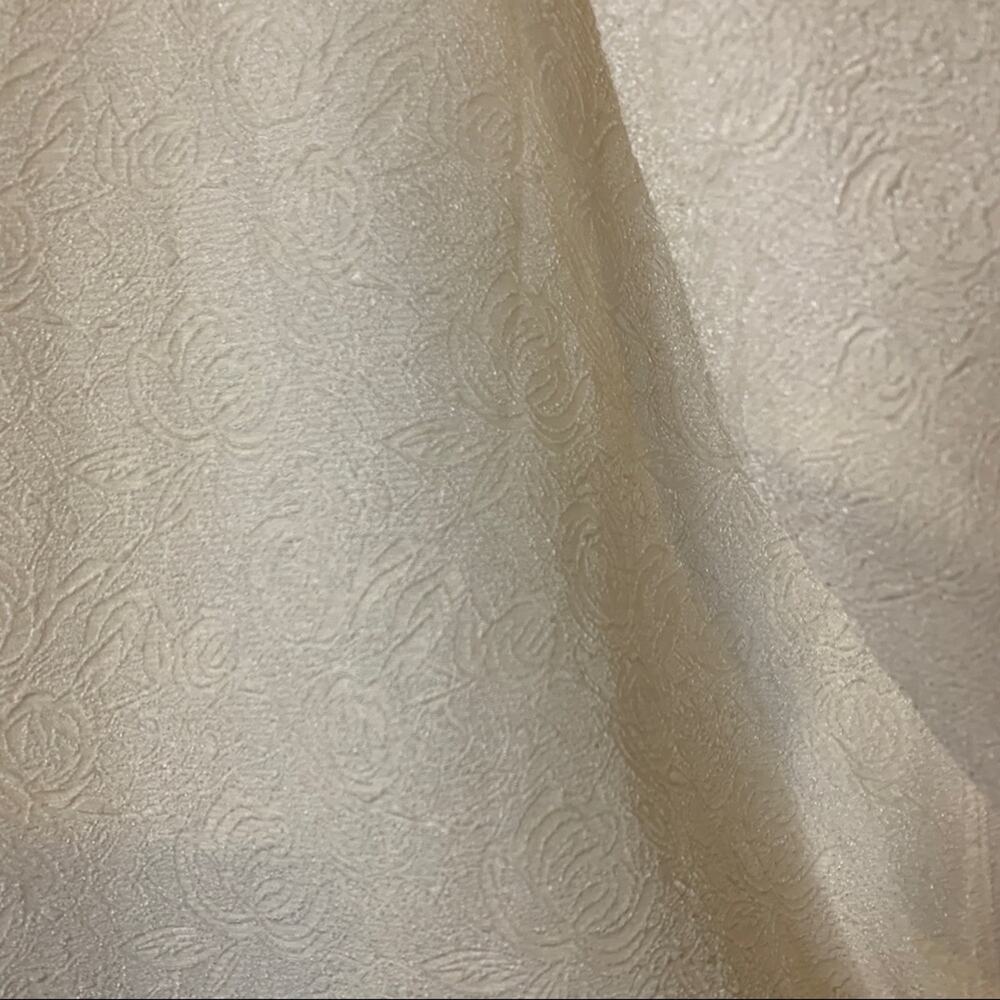 Oscar de la Renta Pink Label Floral Cream Kimono Jacket Medium - Picture 13 of 13